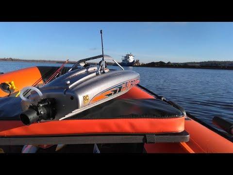 Лодка с ВОДОМЕТОМ ... тест-драйв и обслуживание ProBoat River Jet 23