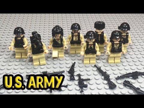 Набор U.S. Army!  (Обзор набора лего - аналога!)