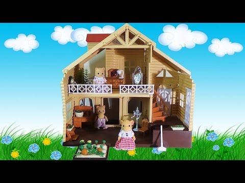 Домик загородный Happy Family для зверюшек / Country House For Small Animals