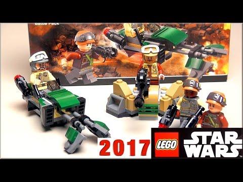 LEGO Star Wars 75164 Боевой набор Повстанцев  Обзор Rebel Trooper Battle Pack