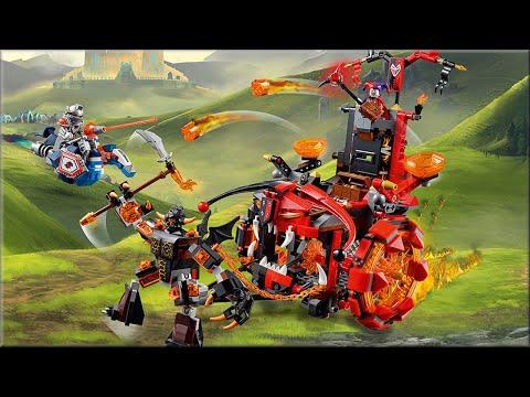 LEGO Nexo Knights 70316 Джестро-мобиль Обзор. Лего Нексо Найтс шут Джестро против Нексо Рыцарей Силы