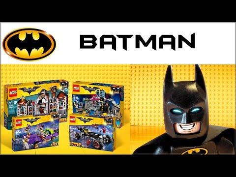 Лего Фильм: Бэтмен - Аркхем, Бэтпещера наборы LEGO Batman Movie 2017