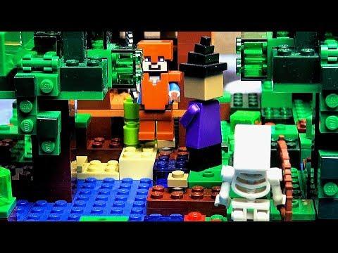 LEGO Minecraft Самоделка Стиву от Лего Обзоры Варлорд