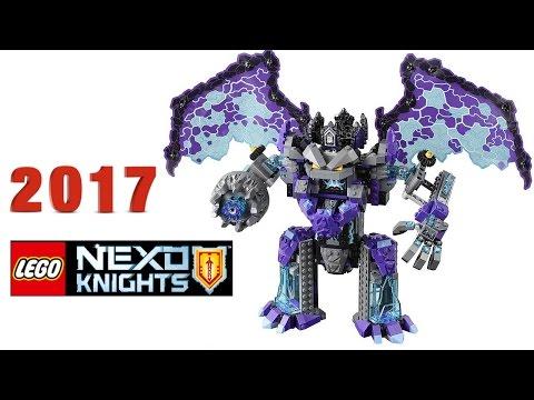 Лего Нексо Найтс Разрушительный каменный Колосс (70356) и новинки LEGO Nexo Knights 2017 2 полугодие