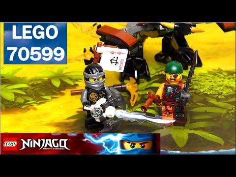 Lego Ninjago 2016 Обзор ниндзя го  Дракон Коула 70599 - Лего Ниндзяго мультики. LEGO Обзоры Warlord