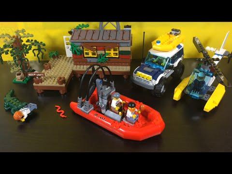 БОЛЬШОЙ набор LEGO сити - лесная полиция!