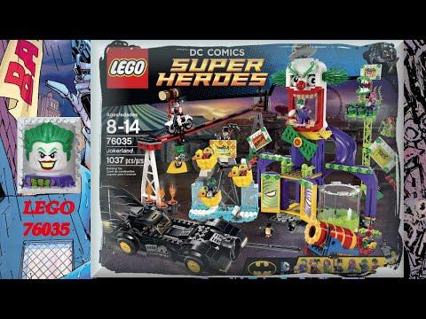 LEGO DC Super Heroes Обзор Джокерленд 76035 на русском - Бэтмен Лего Супер Герои. Warlord Лего