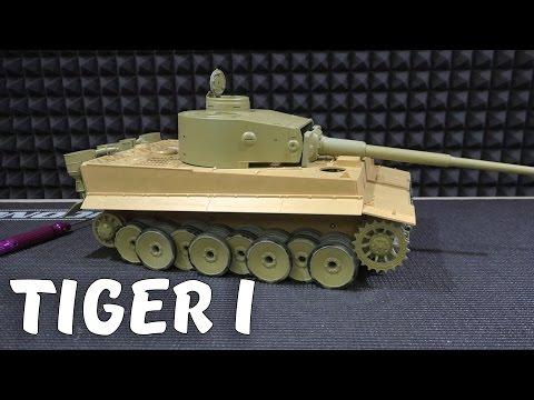 Сборка радиоуправляемого танка, часть 1 ...  Р/у танк Taigen German Tiger I KIT
