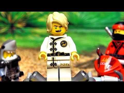 ЛЕГО Ниндзяго Фильм Ллойд и Кай против Акулы из The LEGO Ninjago Movie 2017 мультика видео для детей