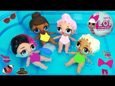 Куклы ЛОЛ СЮРПРИЗЫ Малышки меняют цвет Шарики с пупсами L.O.L. Surprise Ball Toys Baby
