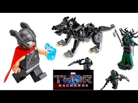 LEGO Super Heroes Тор 3: Рагнарёк Решающая битва за Асгард 76084 Тор против Халка Бой на арене 76088