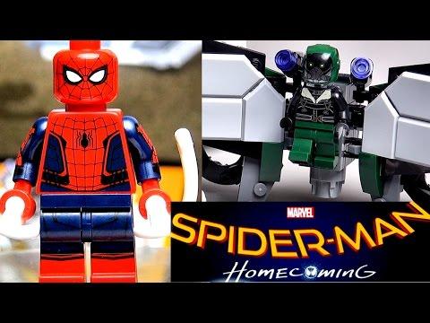 LEGO Человек-Паук Атака Стервятника Обзор 76083 Lego Marvel Spider Man Homecoming Beware The Vulture