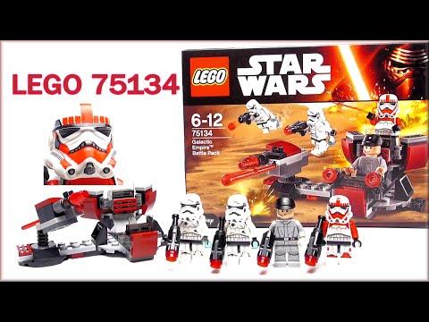 Лего Звездные войны 75134 Обзор на русском! LEGO 75134 GALACTIC EMPIRE BATTLE PACK Review