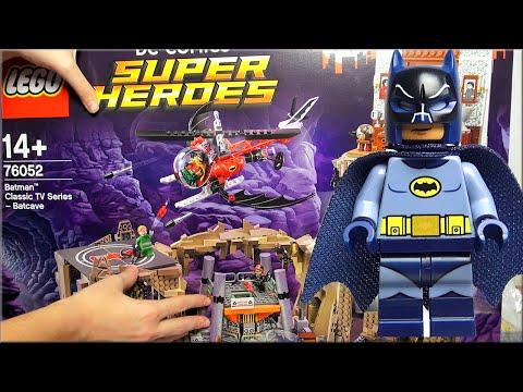 LEGO Batman Super Heroes 76052 - обзор минифигурки из набора Бэтмен Лего Пещера. Unboxing