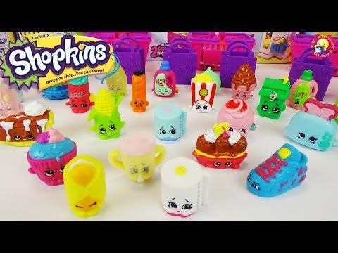 Шопкинсы 2 сезон. Открываем два игровых набора с сюрпризами / Shopkins  Season 2 Moose Toy