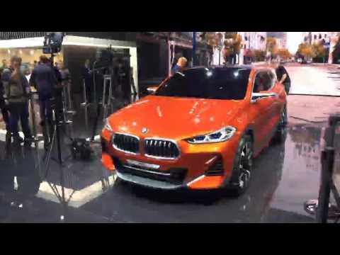 BMW X2 Concept // АвтоВести Париж 2016 // прямая трансляция