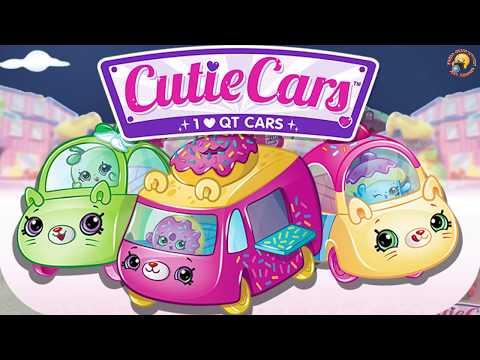 Shopkins Cutie Cars Мини машинки для девочек! Мультик с куклами Сюрпризы Petkins Обзор и распаковка