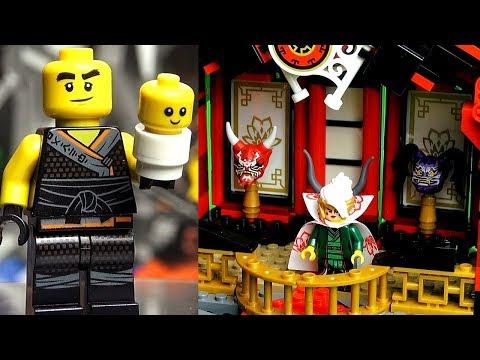 LEGO Ninjago 70643 Храм Воскресения Обзор. Они-маски Сынов Гармадона