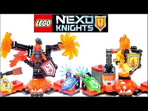 LEGO Nexo Knights Абсолютная сила 70338 Генерал Магмар, 70339 Флама Обзор Лего Нексо Найтс