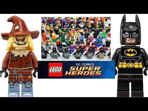 Лего Фильм Бэтмен 2017 Схватка с Пугалом Обзор и Минифигурки LEGO DC Comics Super Heroes
