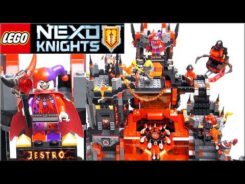 Лего Нексо Найтс 70323 Логово Джестро или Вулканическая база. Обзор LEGO Nexo Knights рыцари Нексо