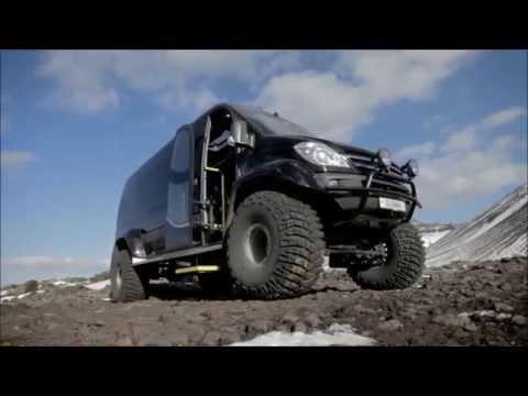 ► Тест драйв Sprinter 4x4 Iceland Artic Trucks. Новинки авто 2015-2016