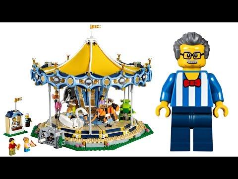 LEGO Creator 10257 Карусель интересная игрушка видео для детей