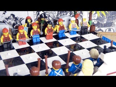 LEGO Pirates 40158 ЛЕГО Пиратские Шахматы - Зачем нам ШАХМАТЫ? или 20 минифигурок Лего