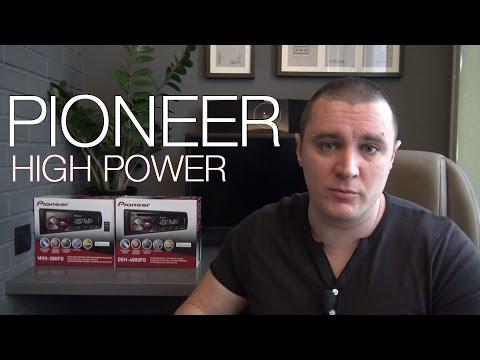 Pioneer 280FD и 4800FD HIGH POWER HEAD UNIT Обзор [eng Sub]