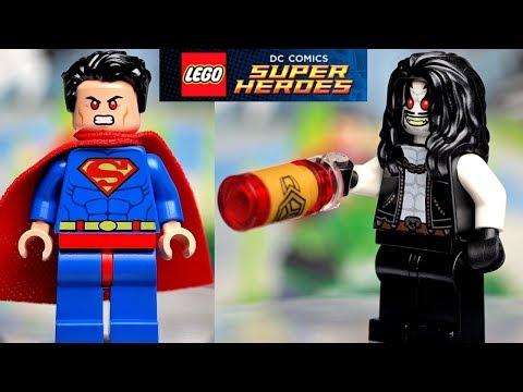 LEGO DC Super Heroes Супермен и Крипто против Лобо 76096 Обзор