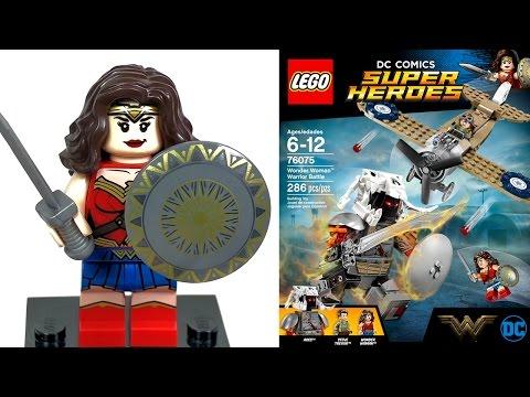 LEGO Чудо-женщина битва (76075) Обзор Lego Super Heroes 2017