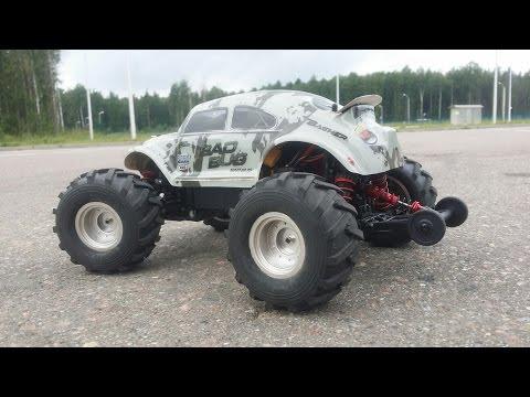 БЮДЖЕТКИ ... Тест-драйв Жука ... Basher Mini Monster 4WD V2