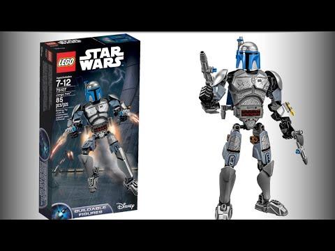 Лего Звездные войны. Джанго Фетт сборная фигура (75107). Обзор Lego Star Wars. LEGO Обзоры Warlord