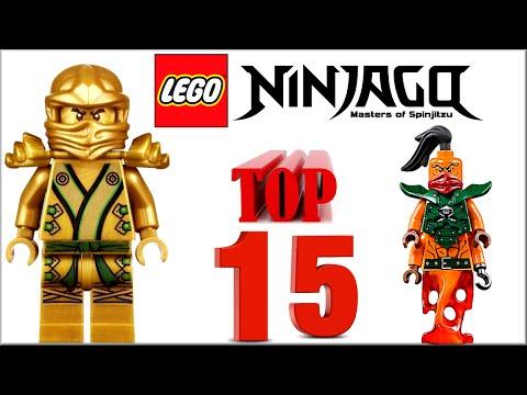 LEGO Ninjago ТОП 15 минифигурки мультика Ниндзяго на русском