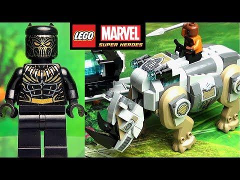 LEGO Чёрная Пантера 76099 Поединок с Носорогом Обзор Marvel Super Heroes 2018