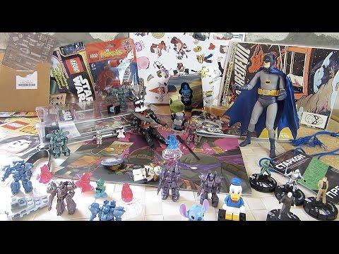 Подарки от подписчиков - Бетмен, Звездные войны Лего Журнал, Боевые роботы, Супергерои и Комиксы