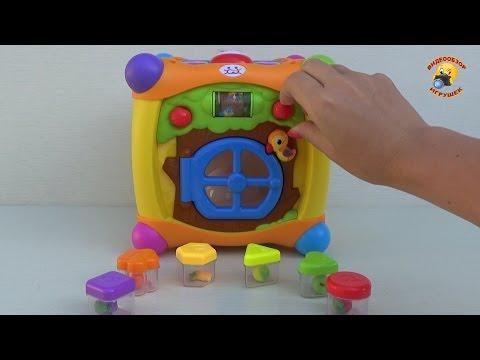 Куб для малышей – развивающий мультицентр, обзор игрушки / Cube For Kids Toy