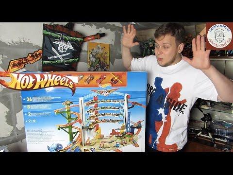 Хот Вилс Невообразимый гараж  Hot Wheels Ultimate Garage - ОГРОМНЫЙ гараж для машинок  и Треки