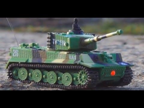 RC Battle Tank 1:72, танк на радиоуправлении