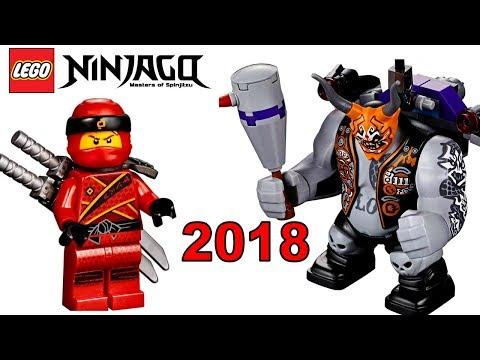 LEGO Ninjago 2018 наборы новинки