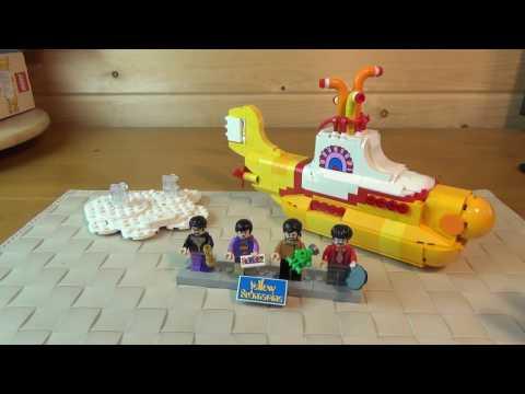 21306 Lego Ideas: The Beatles Yellow Submarine - ЖЕЛТАЯ ПОДВОДНАЯ ЛОДКА - ЛЕГО