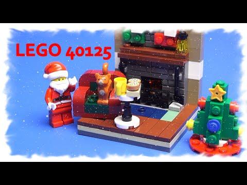 Лего 40125 Визит Санты Обзор Lego Santa's Visit Seasonal Review 40125 ! Lego Christmas Sets 2015