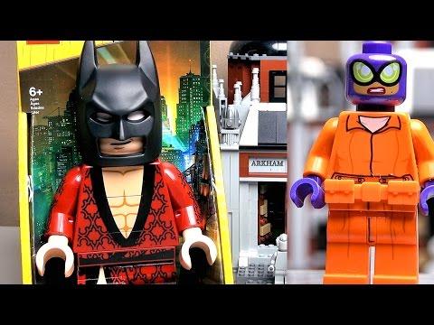 LEGO Batman все минифгурки набора Lego 70912 Клиника Аркхэм Обзор