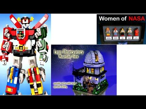 Лего Трансформеры хуже Lego Ideas Women Of NASA? Невероятные постройки сделаны своими руками