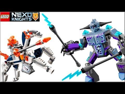 Лего Нексо Найтс 70359 Ланс против Молнии. Обзор LEGO Nexo Knights Lance Vs  Lightning