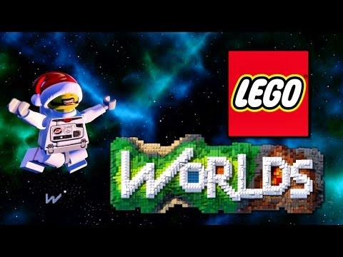 LEGO WORLDS Прохождение на русском учимся играть в ЛЕГО МИРЫ Часть 1