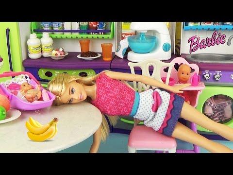 Мама устала Мультфильм для детей с игрушками для девочек A Cartoon For Children With Toys For Girls