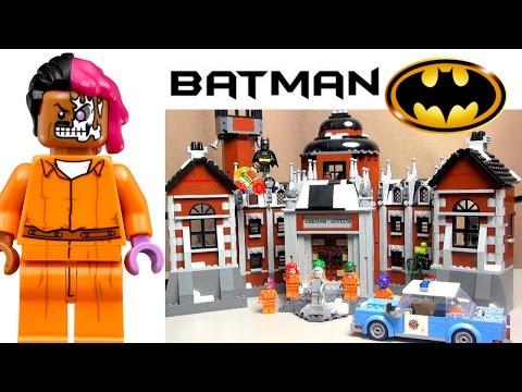 Лего Фильм Бэтмен 70912 Клиника Аркхэм. Обзор набора Lego Batman Movie Arkham Asylum