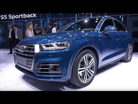 Audi Q5 2017, Audi RS 3 Sedan 2017, Audi S5 Sportback 2017 // Париж 2016 // АвтоВести Online