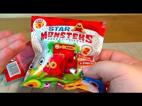 STAR MONSTERS - Пакетики сюрприз - Монстрики - Секретная закупка (Распакуйка)